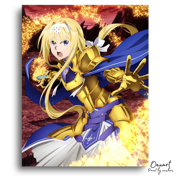 Sword Art Online Alicization: Alice - Anime Painting Set
