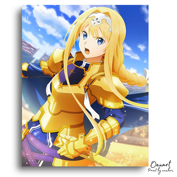 Sword Art Online Alicization: Cute Alice - Anime Painting Set