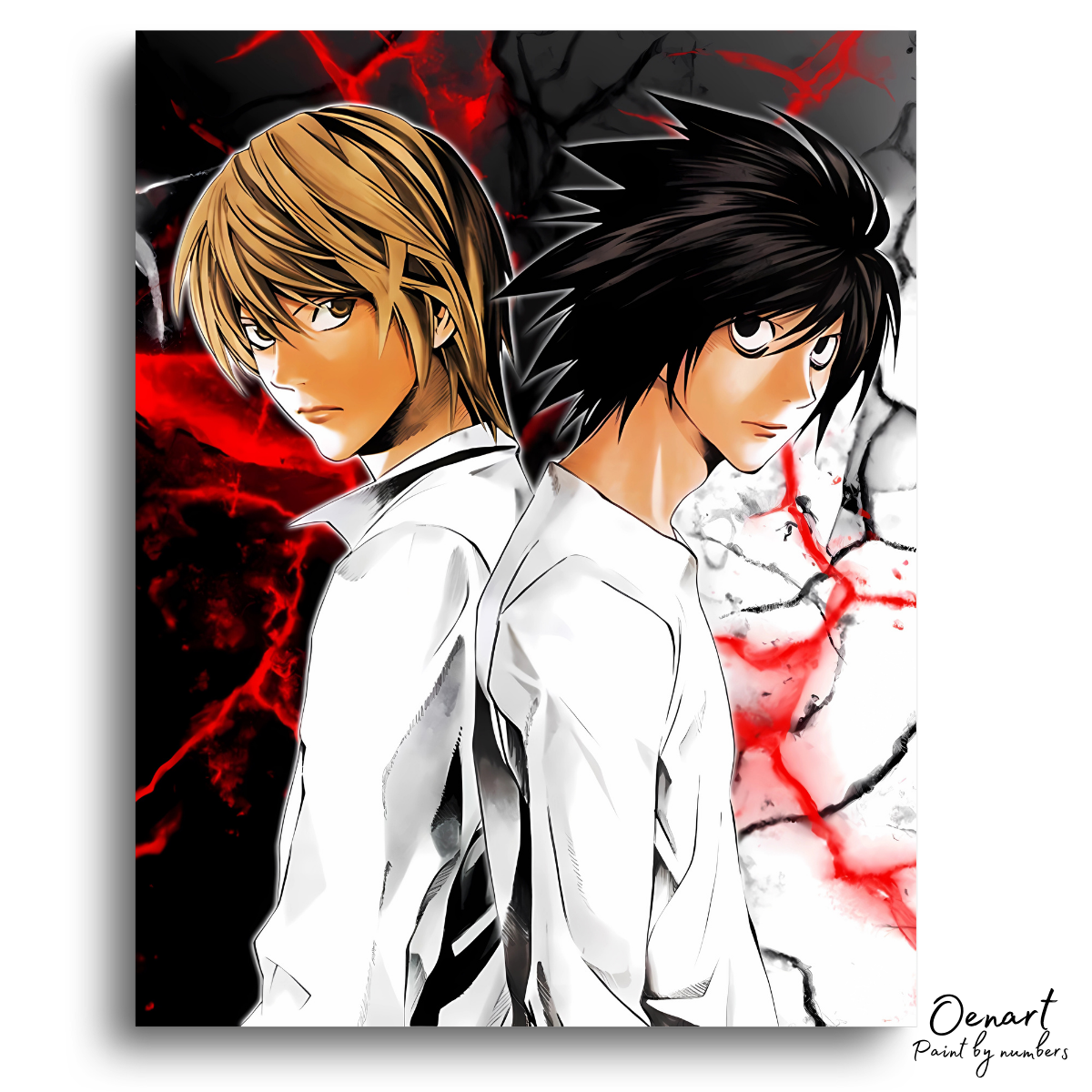 Death Note: L & Light - Anime Diamond Painting
