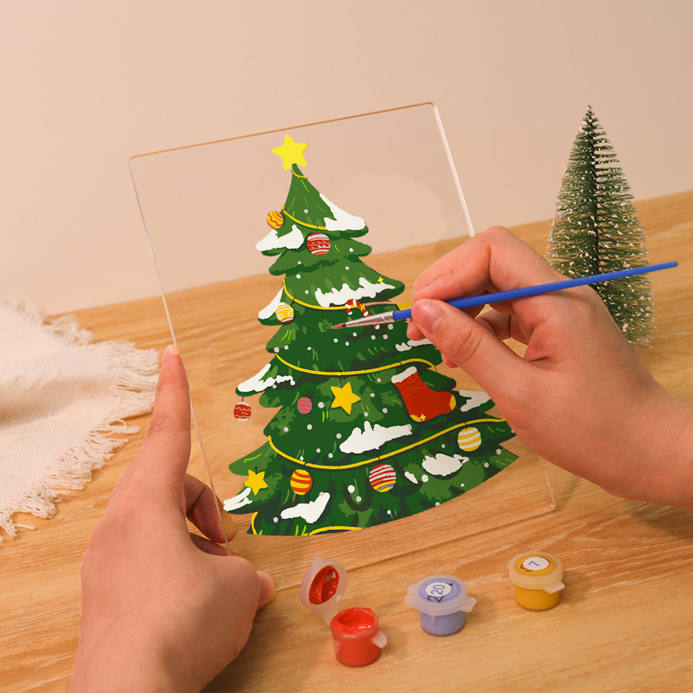 LED Christmas Tree Paint by Numbers Kit