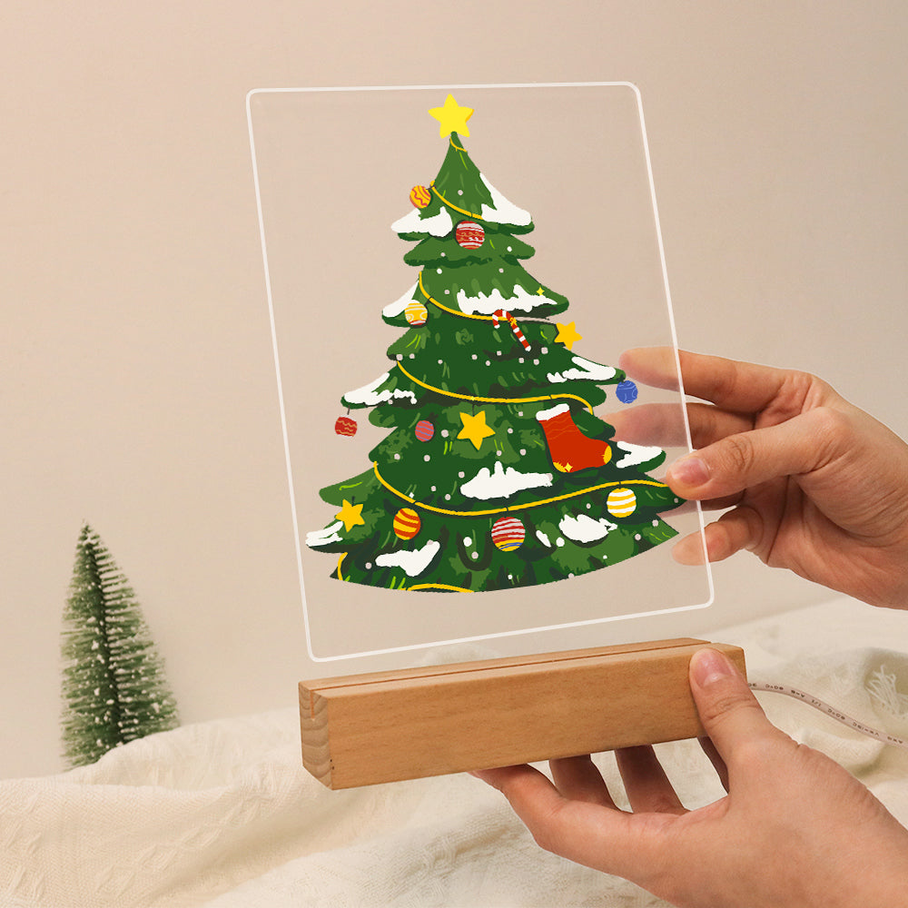 LED Christmas Tree Paint by Numbers Kit