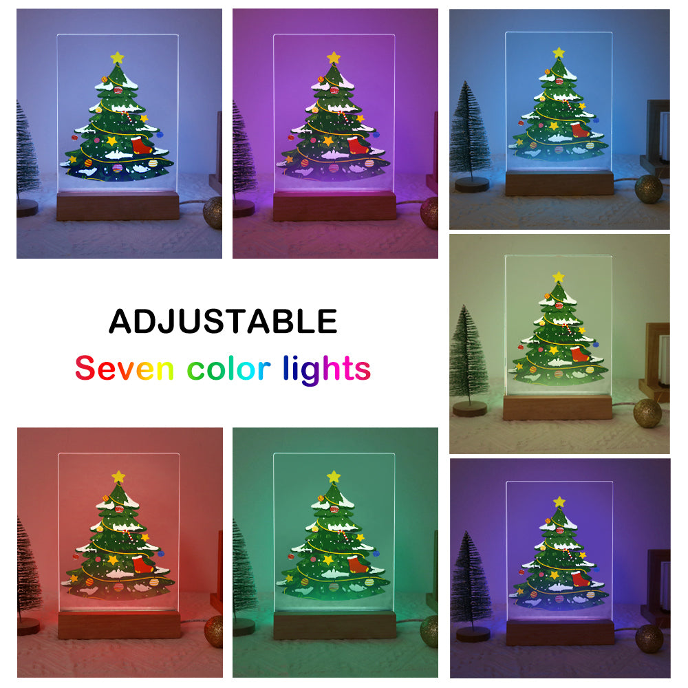 LED Christmas Tree Paint by Numbers Kit