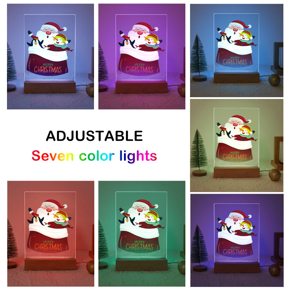 LED Santa & Friends Paint by Numbers Kit