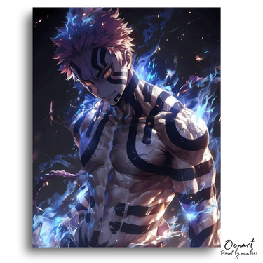 Demon Slayer: Akaza The Greatest - Anime Diamond Painting