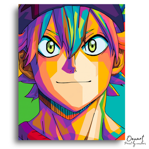 Black Clover: Asta Pop Art - Anime Diamond Painting