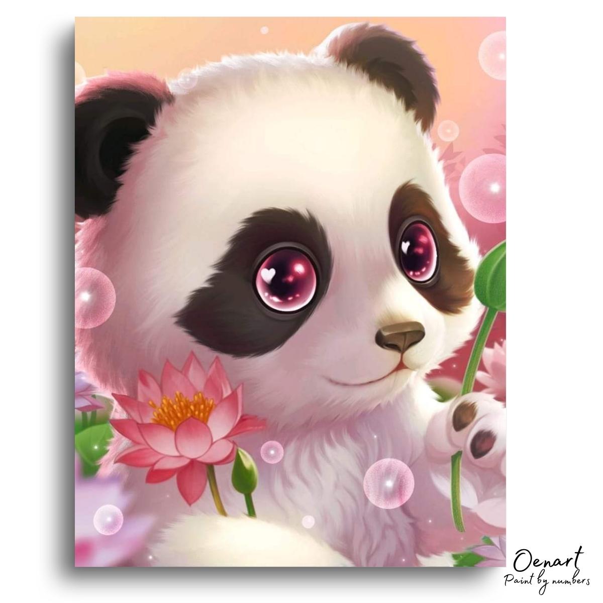 Cute Panda: Childrens Art Set