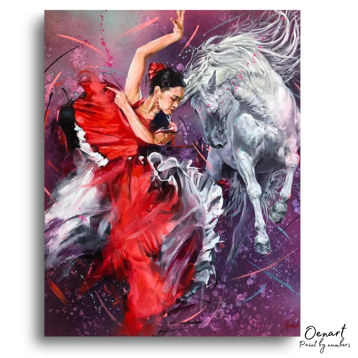 Flamenco Dancing - Paint By Numbers Kit
