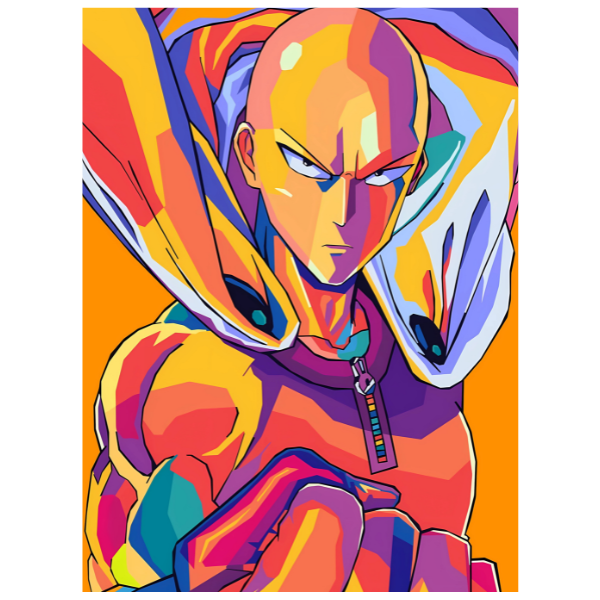 One Punch Man - Anime Painting Set
