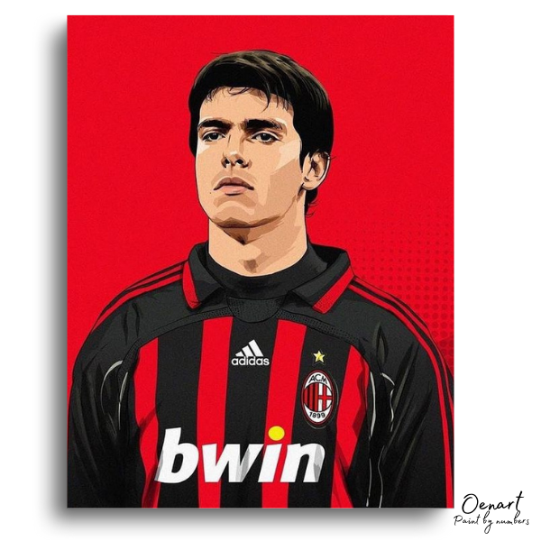 Kaka AC Milan - Paint By Numbers Kit