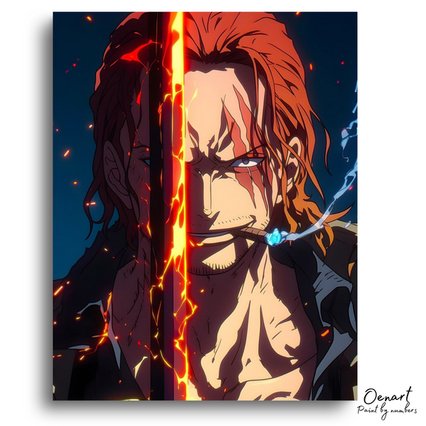 One Piece: Sanji Red Sword - Anime Diamond Painting