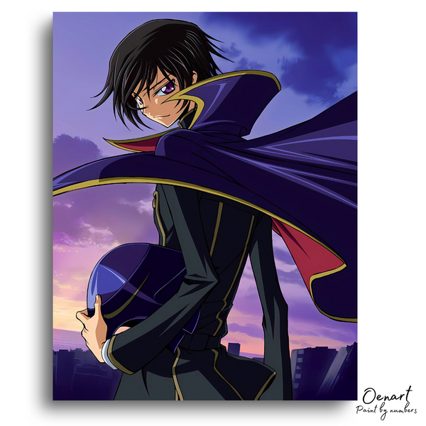 Code Geass: Lelouch vi Britannia - Anime Paint By Numbers Kit