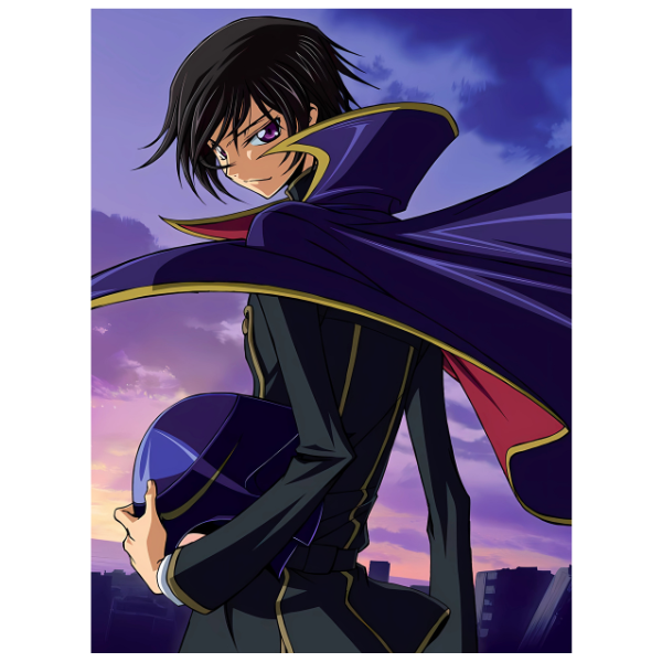 Code Geass: Lelouch vi Britannia - Anime Paint By Numbers Kit