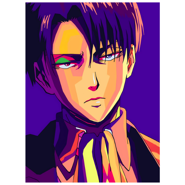 Attack on Titan: Captain Levi - Anime Diamond Painting