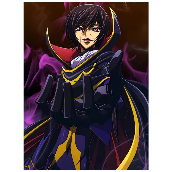 Code Geass: Dark Prince - Anime Paint By Numbers Kit