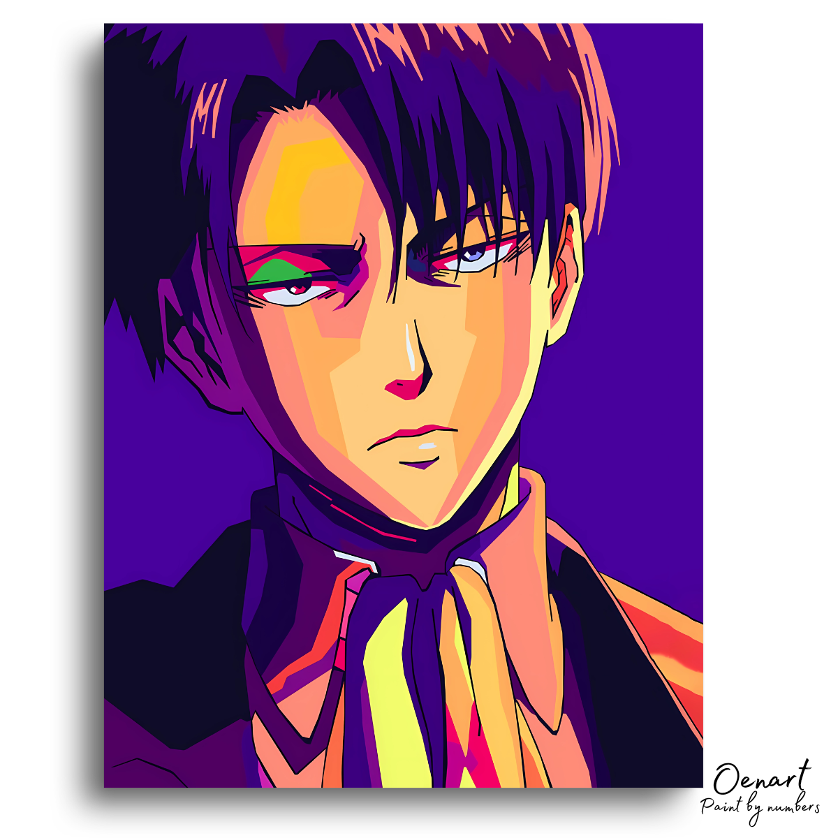 Attack on Titan: Captain Levi - Anime Diamond Painting