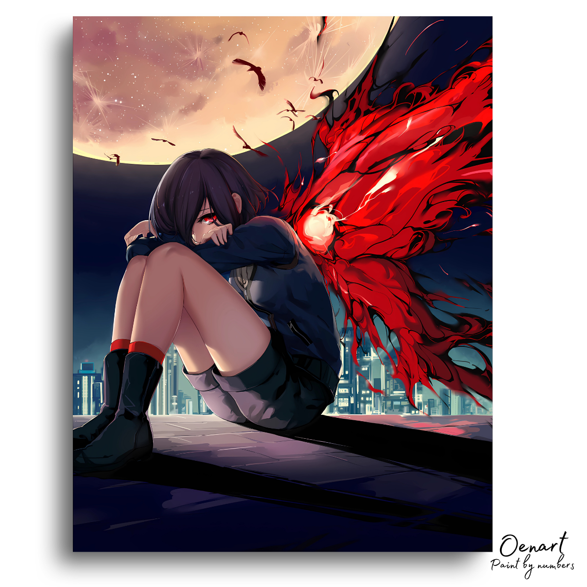 Tokyo Ghoul: Touka Kagune - Anime Paint By Numbers kit