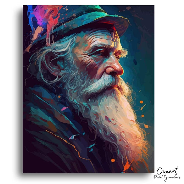 Old Man - Paint By Numbers Kit
