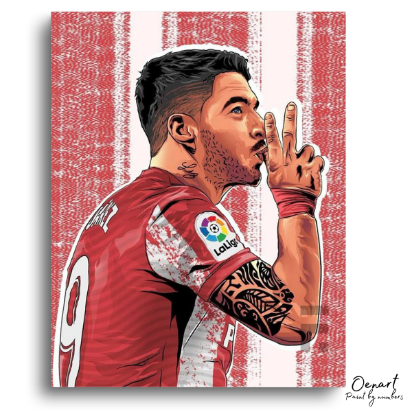 Luis Suárez Laliga - Paint By Numbers Kit