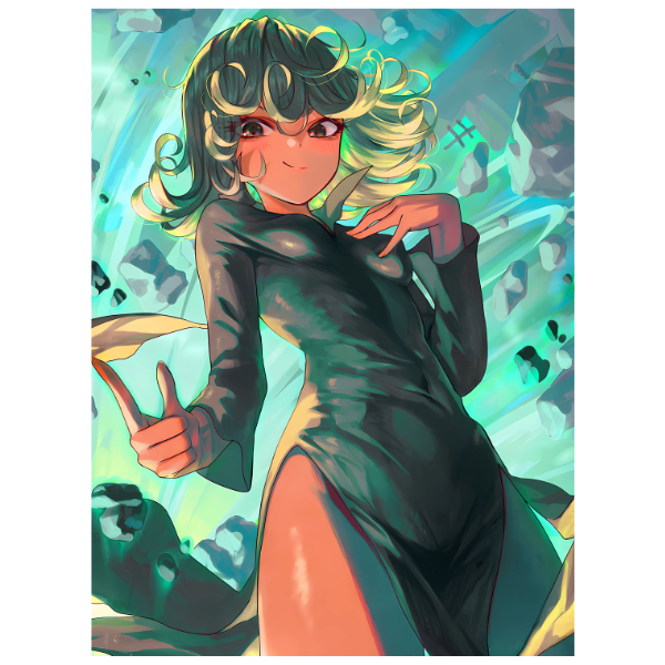 One Punch Man: Tatsumaki - Anime Paint By Numbers Kit