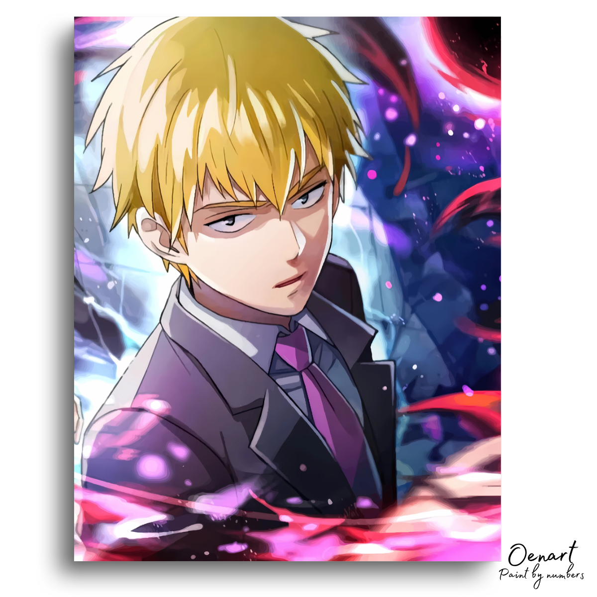 Mob Psycho 100: Reigen - Anime Paint By Numbers Kit