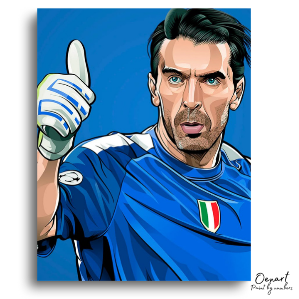 Buffon The Legend - Paint By Numbers Kit