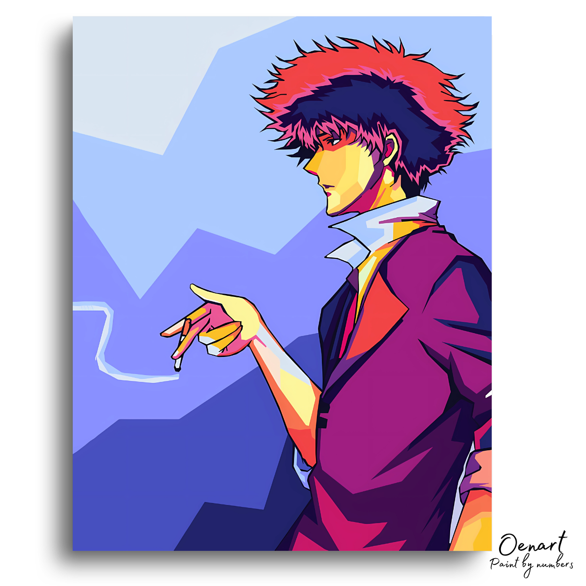 Cowboy Bebop: Spike Smoking - Anime Paint By Numbers Kit