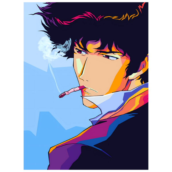 Cowboy Bebop: Spike - Anime Paint By Numbers Kit