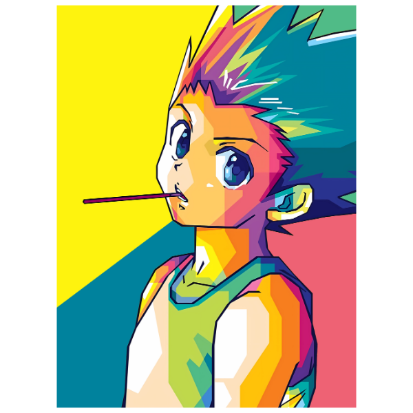 Hunter × Hunter: Gon Pop Art - Anime Painting Set
