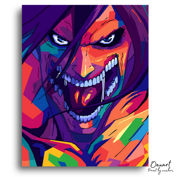 Attack on Titan: Eren Titan Form - Anime Diamond Painting