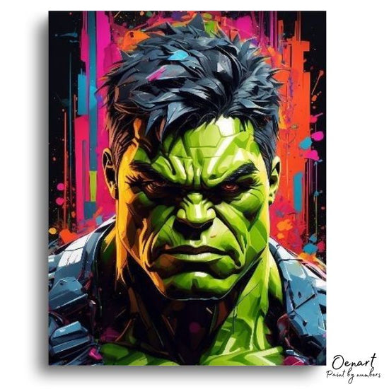 Hulk The Beast: Paint By Numbers Kit