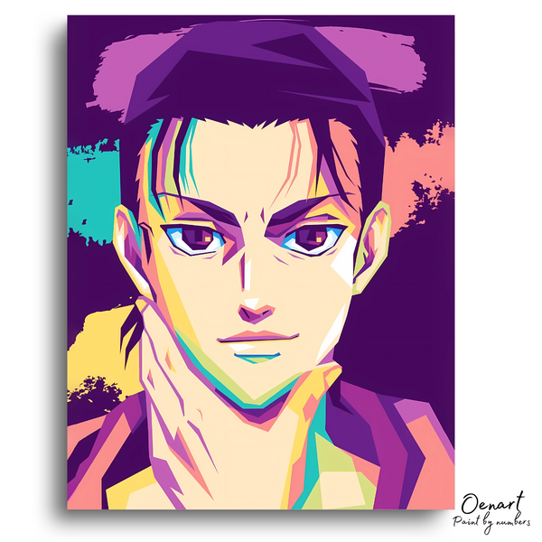 Attack on Titan: Eren Smiling - Anime Diamond Painting