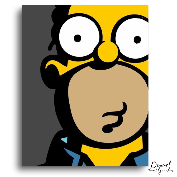 Homer Simpson: Paint By Numbers Kit