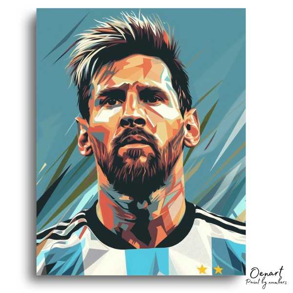 Messi The GOAT - Paint By Numbers Kit