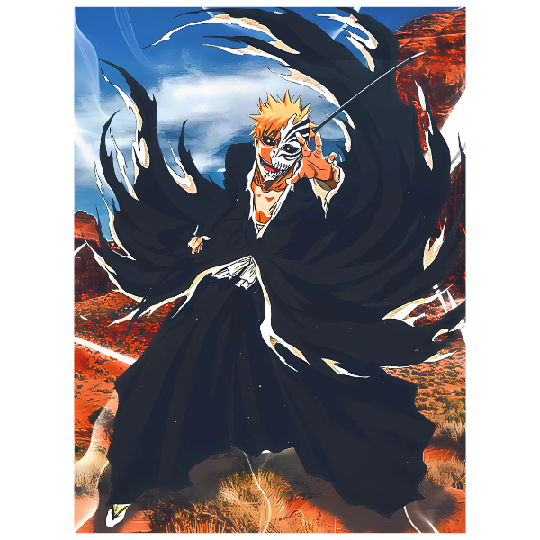 Bleach: Kurosaki Ichigo Hollow - Anime Paint By Numbers Kit