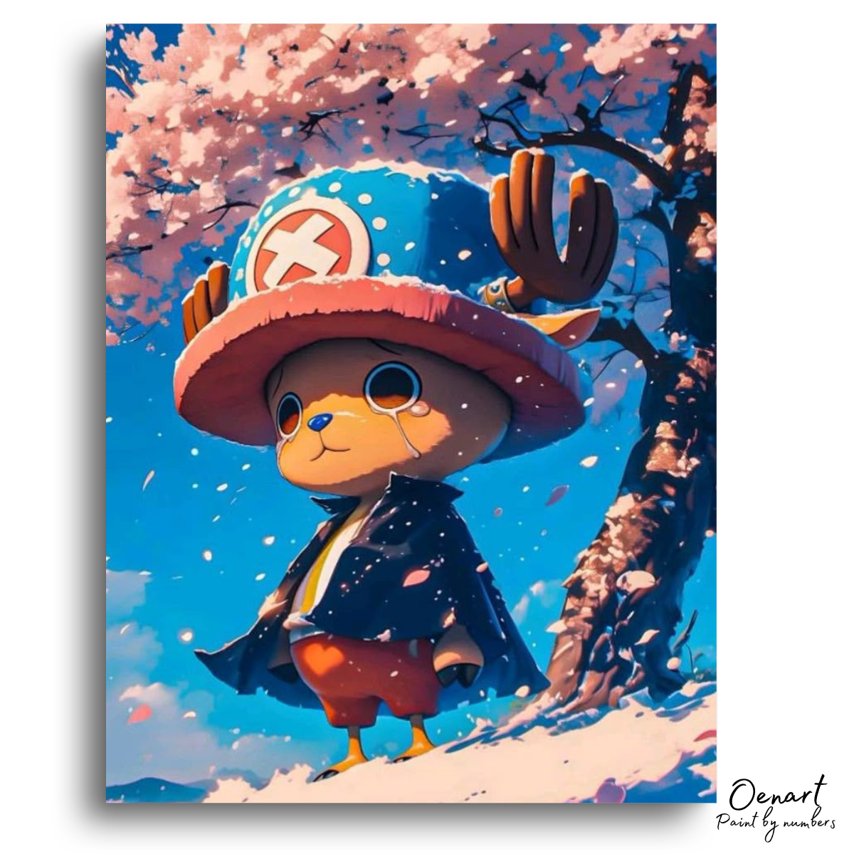 One Piece: Sad Tony Chopper - Anime Paint By Numbers Kit