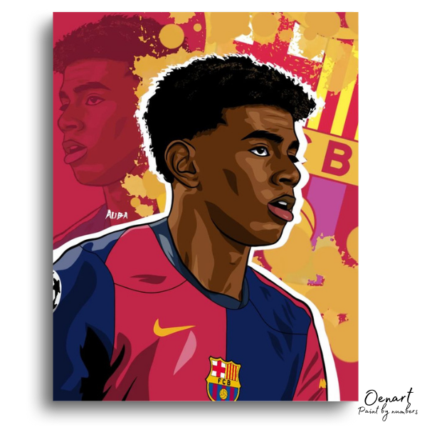 Yamal FCB - Paint By Numbers Kit