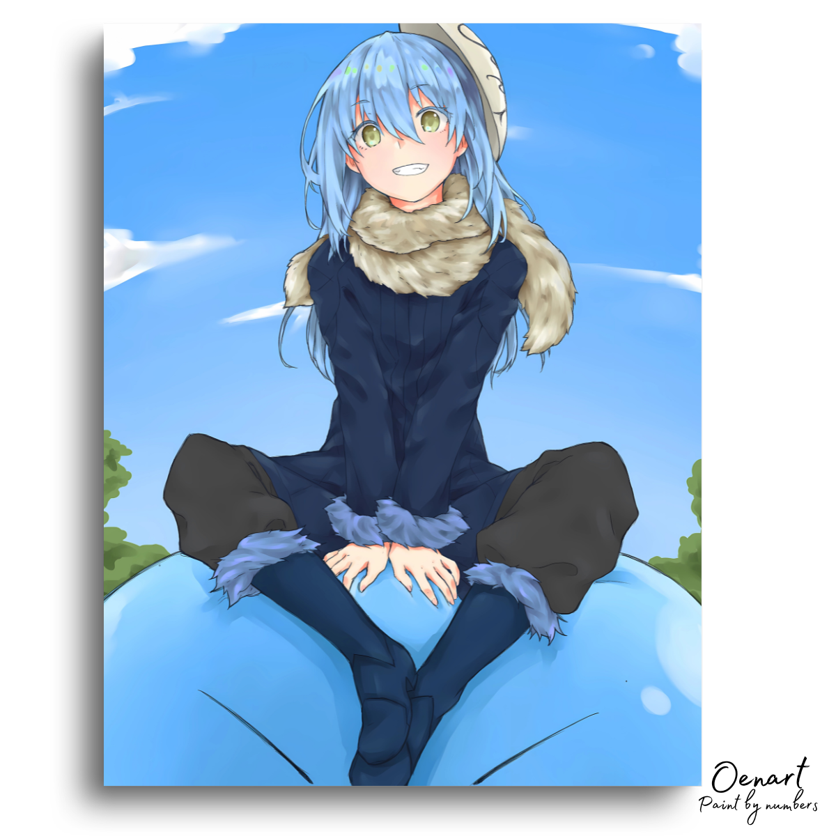 That Time I Got Reincarnated as a Slime: Rimuru - Anime Paint By Numbers Kit