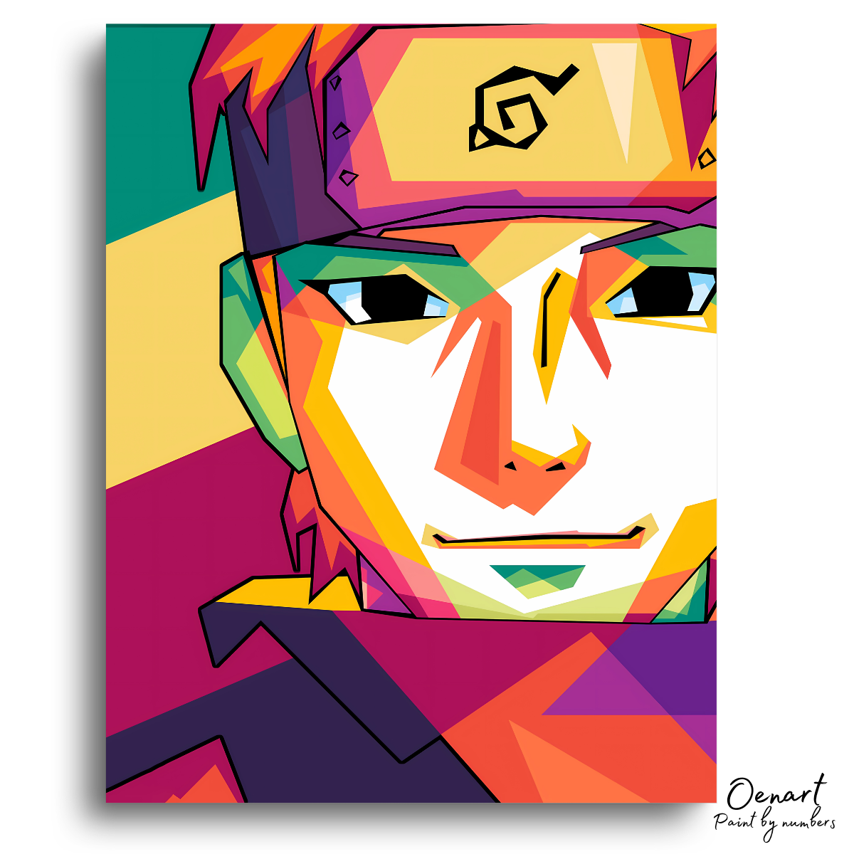 Naruto Shippuden: Shisui Pop Art - Anime Paint By Numbers Kit – Oenart™