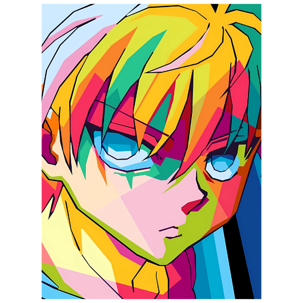 Hunter × Hunter: Killua Zoldyck Pop Art - Anime Painting Set