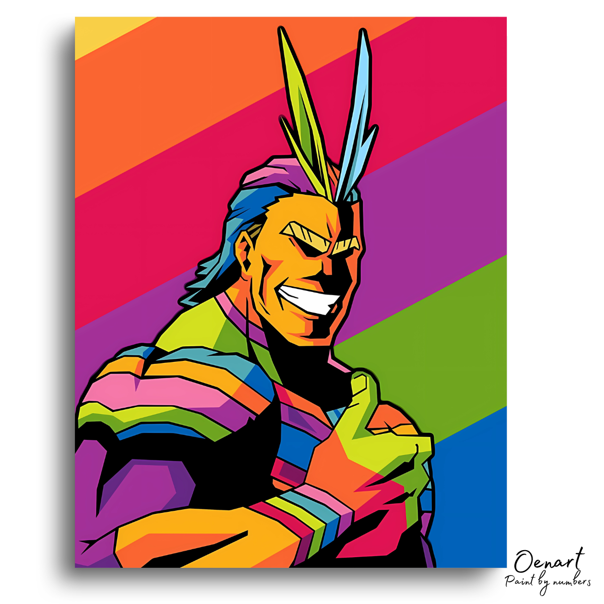 My Hero Academia: All Might Smiling - Anime Painting Set