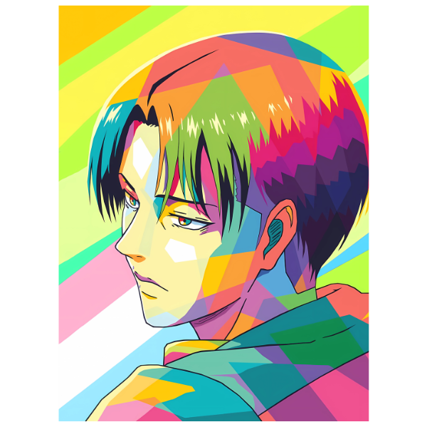 Attack on Titan: Levi - Anime Diamond Painting