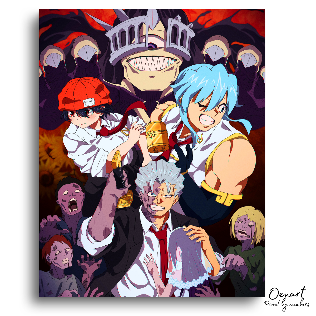 Undead Unluck: Zombies - Anime Painting Set