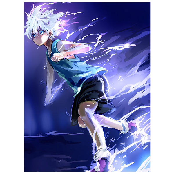 Hunter × Hunter: Killua Electricity - Anime Painting Set