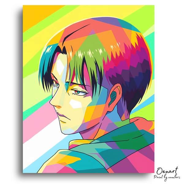 Attack on Titan: Levi - Anime Diamond Painting