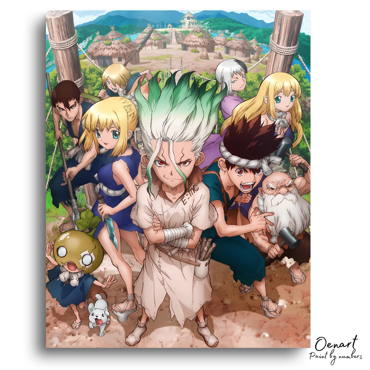 Dr. Stone - Anime Paint By Numbers Kit