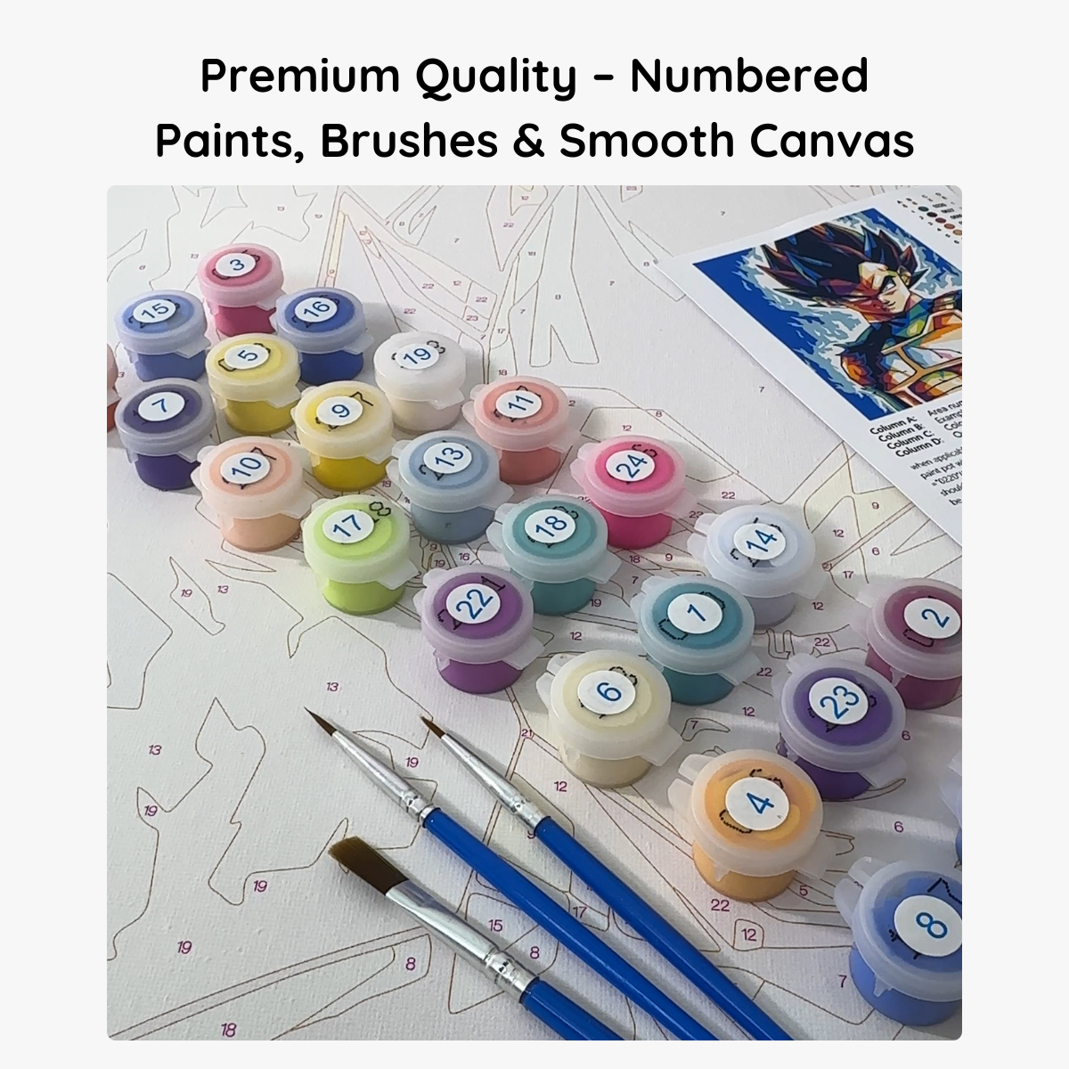 Naruto Shippuden: Itachi - Anime Paint By Numbers Kit-Oenart™