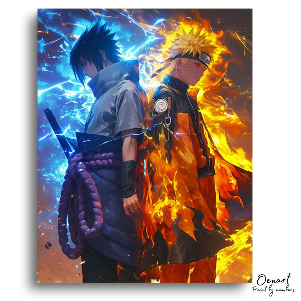 Naruto: Back To Back - Anime Diamond Painting