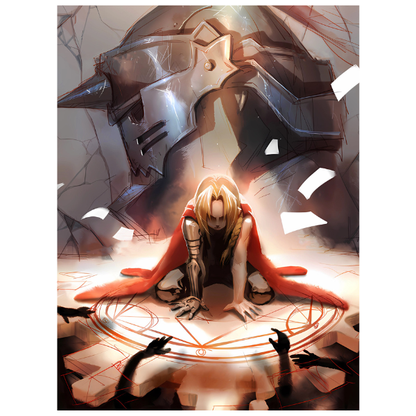 Fullmetal Alchemist Brotherhood - Anime Painting Set