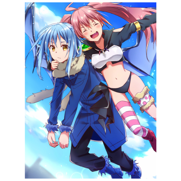 That Time I Got Reincarnated as a Slime: Rimuru and Milim - Anime Painting Set