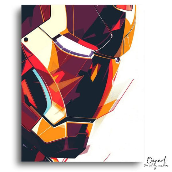 Iron Man The Avenger: Paint By Numbers Kit